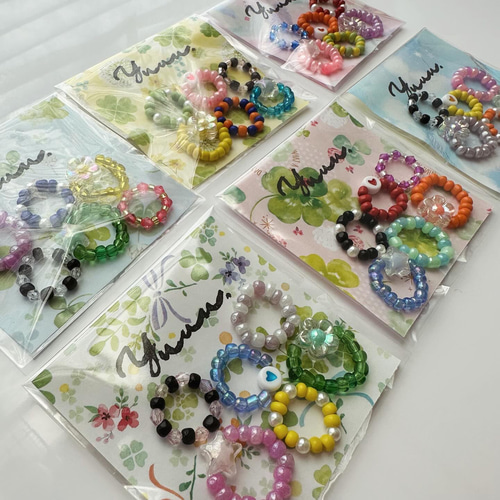 優　ビーズリング 91dfedcd8d14070a1c5a5b3a32907c