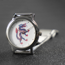 龍年生肖手錶 配米蘭帶 全球免運費 第5張的照片