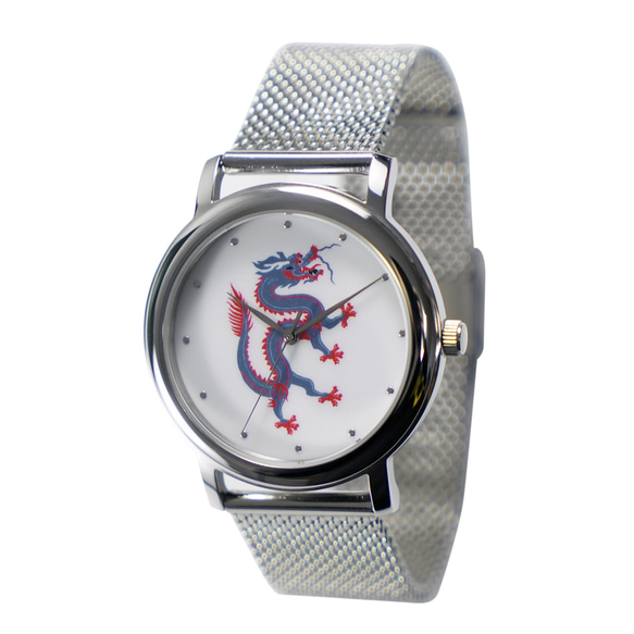 龍年生肖手錶 配米蘭帶 全球免運費 第1張的照片