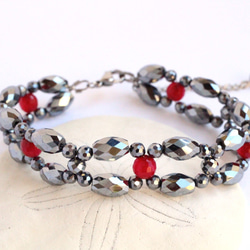 テラヘルツブレスレット Elegant 高純度 テラヘルツ 鉱石 ブレスレット ブレスレット