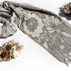 カシミア カシミア/ボイルドウール ショール/ニット スカーフ/刺繍スカーフ/カシミア ショール - クリスマス、友人へのプレゼ 16枚目の画像