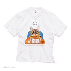 厚みのあるBIGシルエットTシャツ「トラになりたいネコ」 /送料無料 4枚目の画像