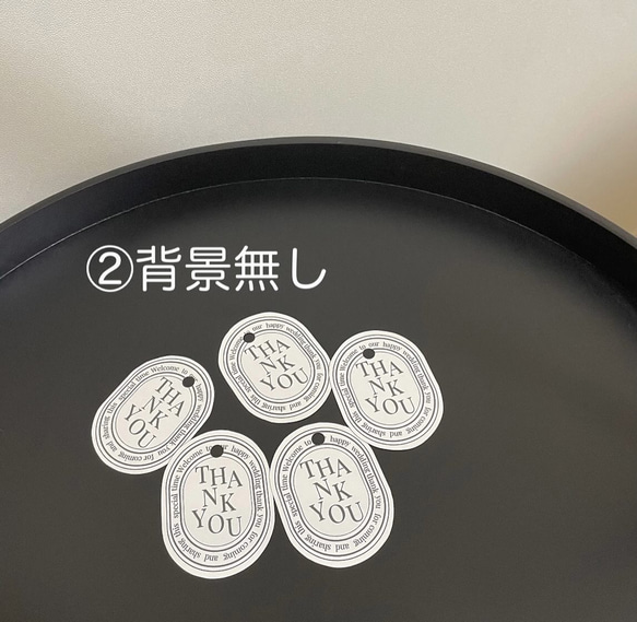 【5枚50円】 diptyque ディプティック 風　サンキュータグ　プチギフト 6枚目の画像