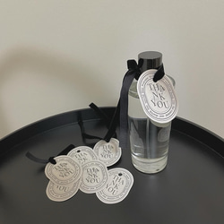 【5枚50円】 diptyque ディプティック 風　サンキュータグ　プチギフト 1枚目の画像