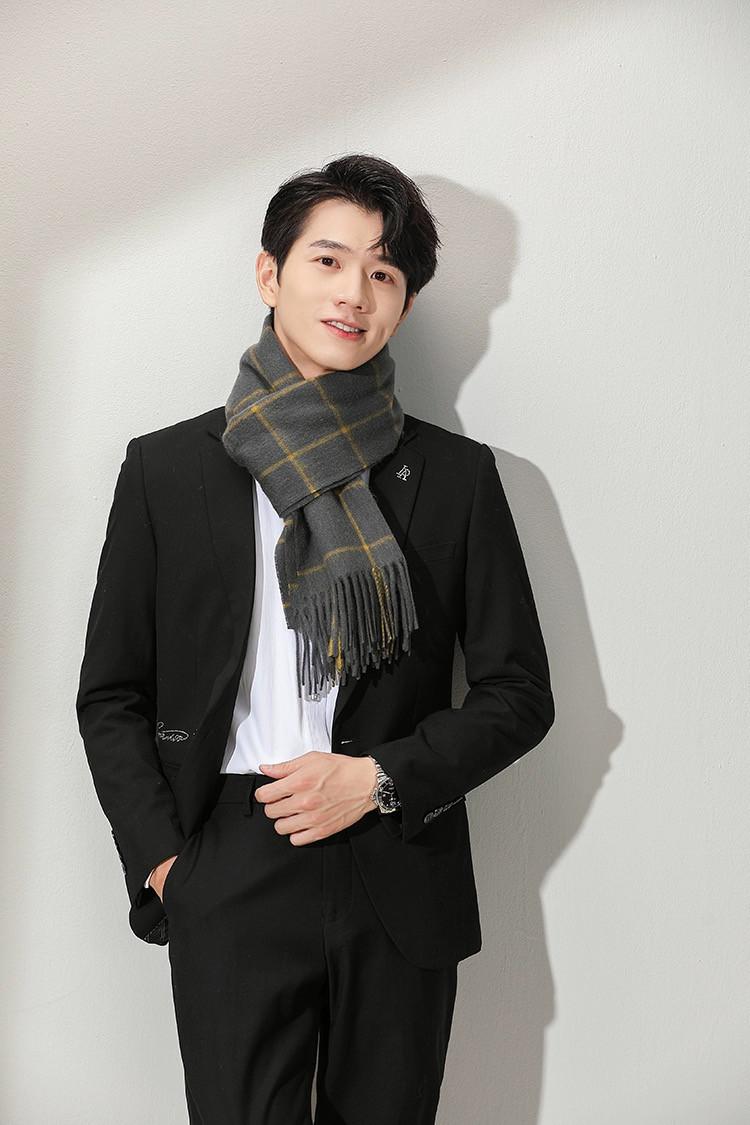 スヌード冬 ネックウォーマー スヌード マフラー メンズ ストール カシミヤ100% 内モンゴル製最高のカシミヤ 英国風