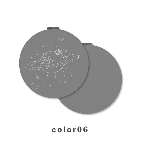 行星太陽系土星太空緊湊型鏡子折疊放大鏡薄 NLFT-MRR07-02k 第7張的照片