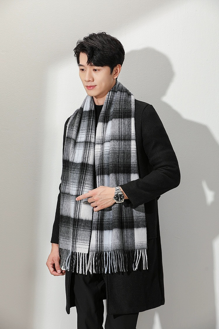 スヌード冬 ネックウォーマー スヌード マフラー メンズ ストール カシミヤ100% 内モンゴル製最高のカシミヤ 英国風