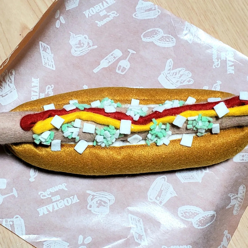 フェルト おままごと ホットドッグ ロサンゼルス ドジャース ドジャー