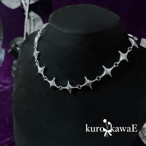 傷跡チョーカー / ゴシック 地雷系 チェーン キラキラ ダーク パンク