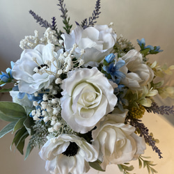 アーティシャルフラワー芍薬セルリアアネモネクラシカル ブーケ Flower