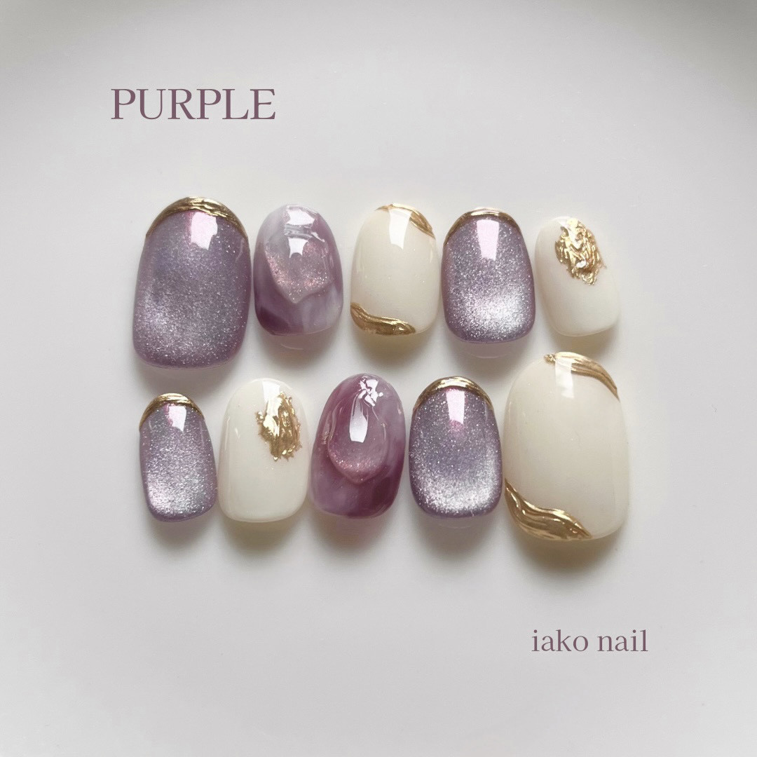 【021】ネイルチップ マグネットネイル ニュアンスネイル 021】ネイルチップ マグネットネイル ニュアンスネイル