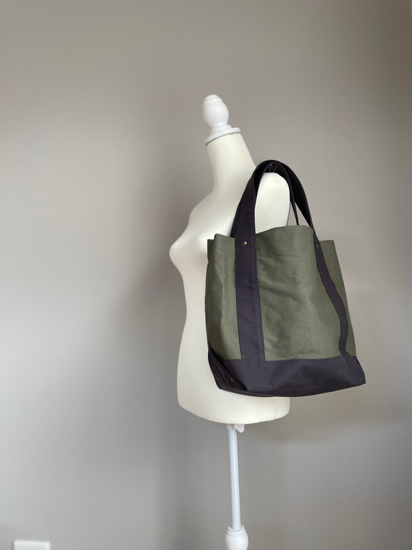 totebag medium2 ぐりーんとちゃこーる 5枚目の画像