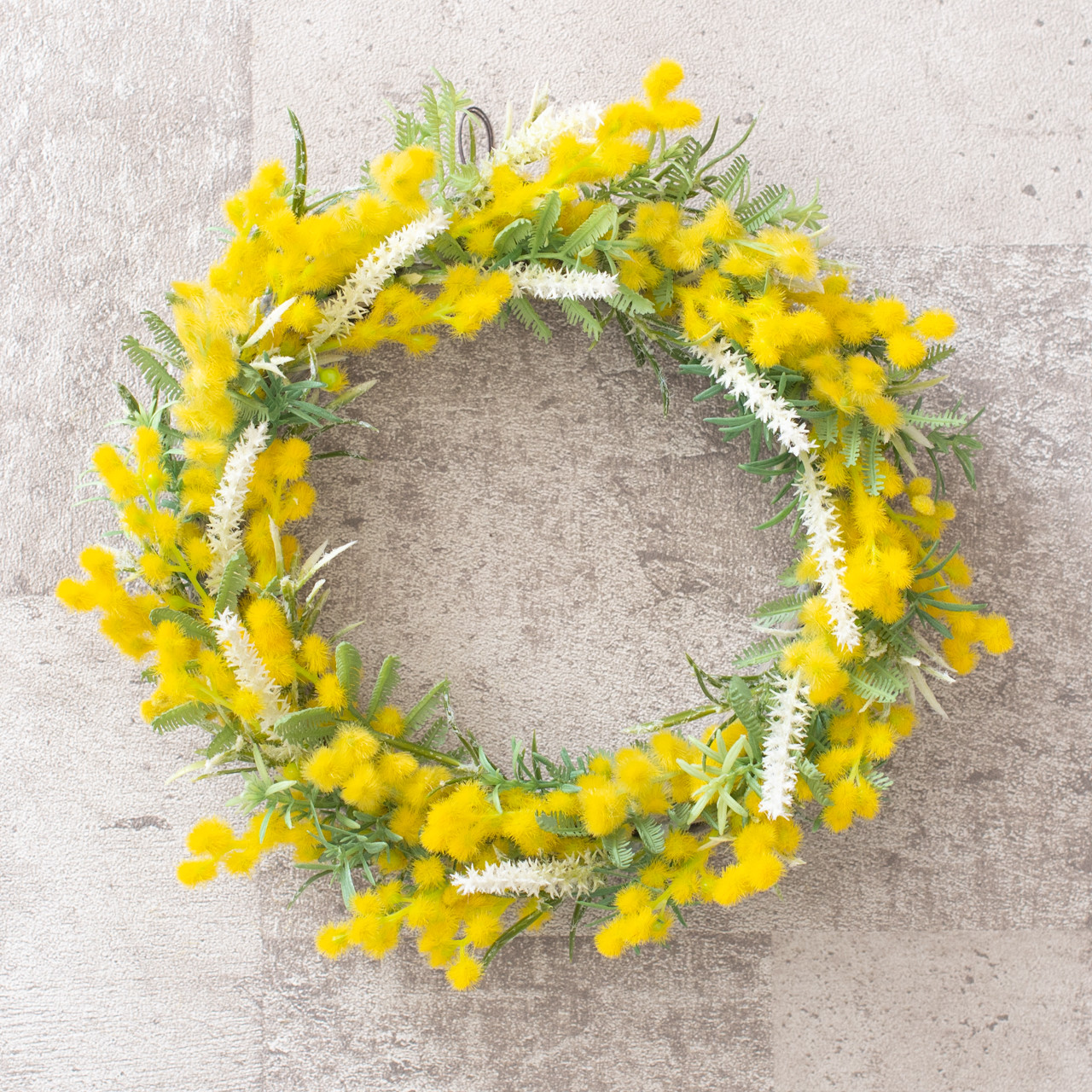 ミモザリース　直径約24cm