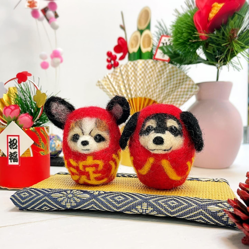 羊毛フェルト　オーダー4体 羊毛フェルト オーダー4体