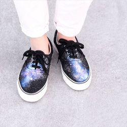 【SALE】galaxy sneakers 24.5cm 4枚目の画像