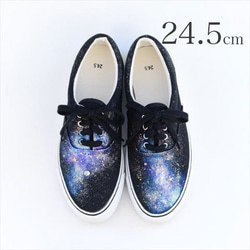 【SALE】galaxy sneakers 24.5cm 1枚目の画像