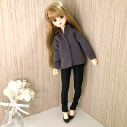 リカちゃん服 3点セット ワイシャツ・スキニーパンツ・ピアス その他