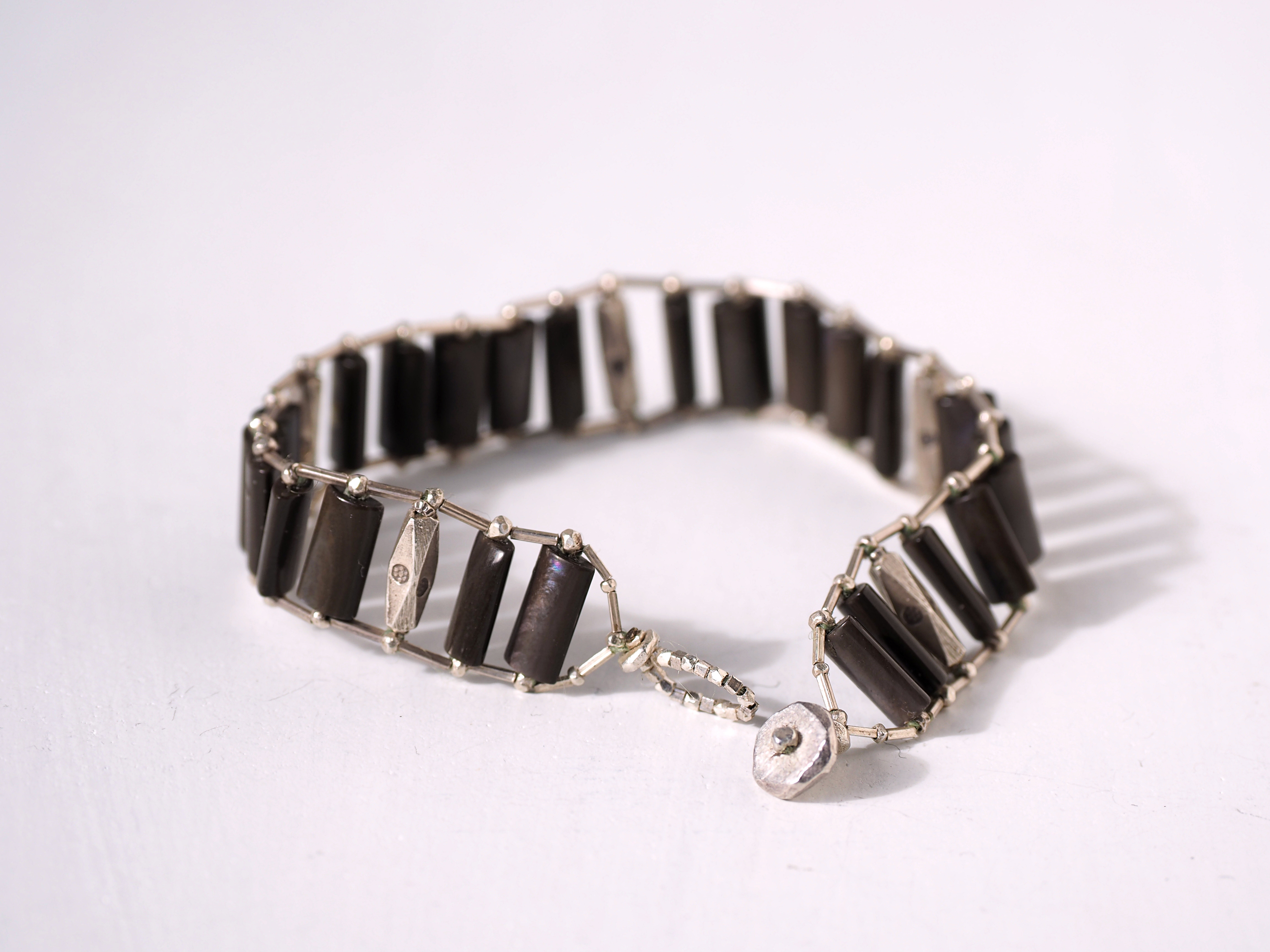 Ladder bracelet 'brawn shell'
