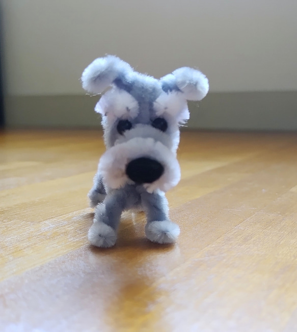 イヌちゃん シュナウザー 憎い 手作り アーティスト