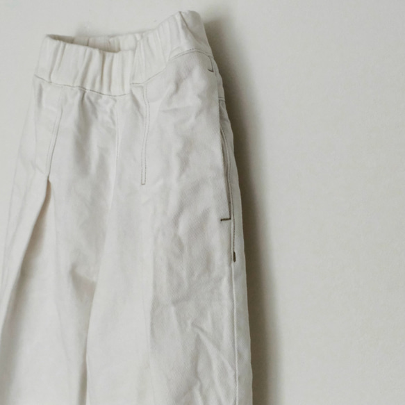 stroll pants - white 5枚目の画像