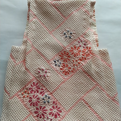 赤ちゃん着物セット（正絹着物と正絹総絞りの被布） 6枚目の画像