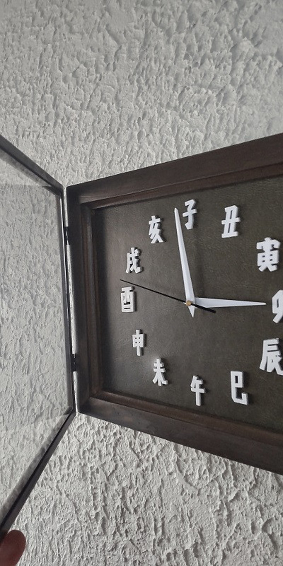 壁掛け時計　置き時計　干支文字 5枚目の画像