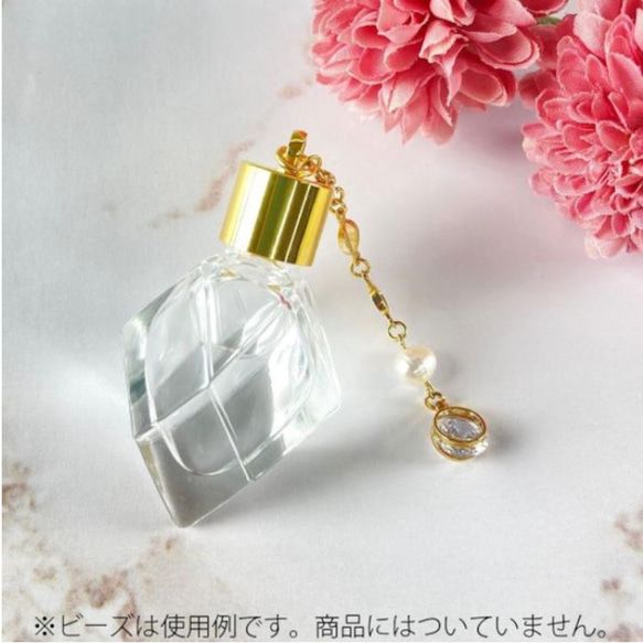 香水瓶「kousui3 1鑽石」濃鬱瓶香水瓶迷你玻璃瓶霧化器小瓶帶蓋 第4張的照片