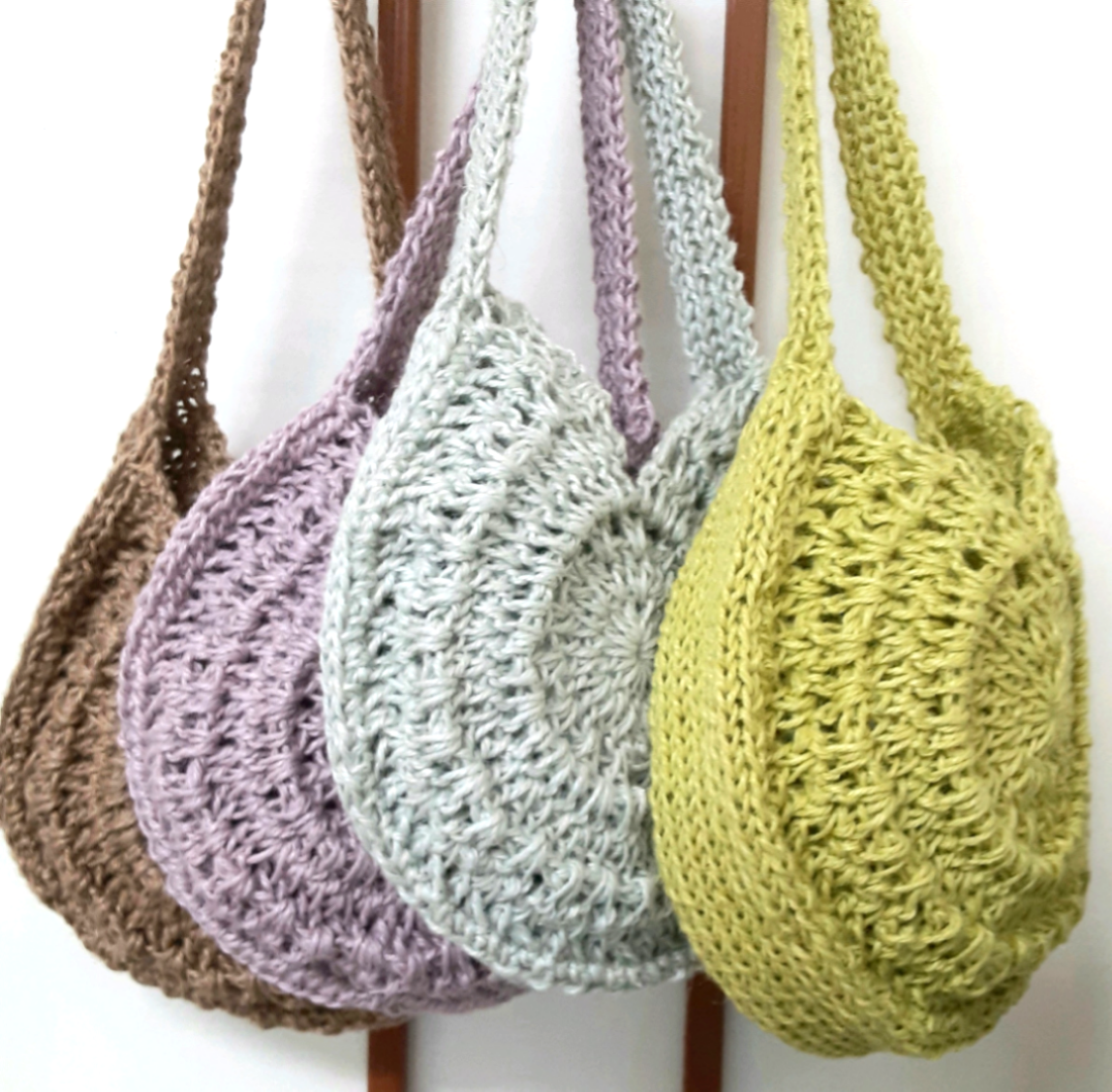 ジュート麻のショルダーバッグ