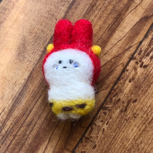 羊毛フェルト 節分 鬼ちゃん