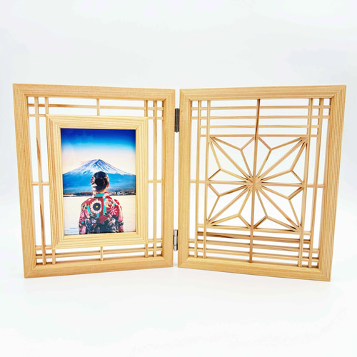 大川組子 - フォトフレーム 写真立て フォトフレーム・写真立て