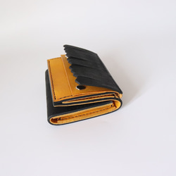 by color fringe wallet 6枚目の画像