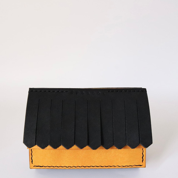 by color fringe wallet 8枚目の画像