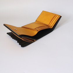 by color fringe wallet 5枚目の画像