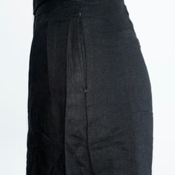Belted Waist Tuck Short Pants (black) ハーフパンツ ブラック 黒 カジュアル 9枚目の画像