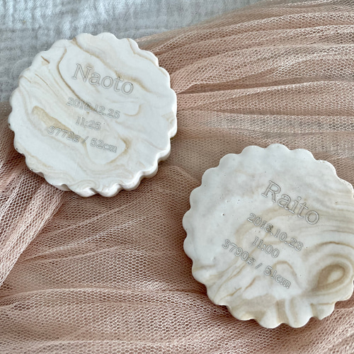 10日以内に発送》プレミアム お名前札 命名書 / ジェスモナイト 雛人形