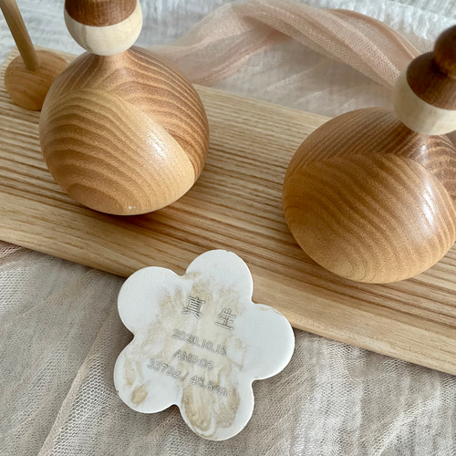 10日以内に発送》プレミアム お名前札 命名書 / ジェスモナイト 雛人形