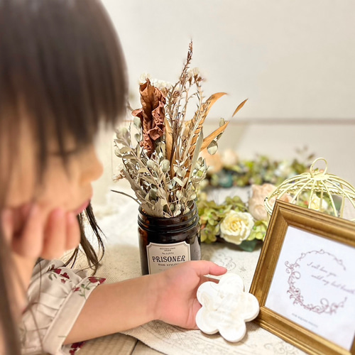 10日以内に発送》プレミアム お名前札 命名書 / ジェスモナイト 雛人形