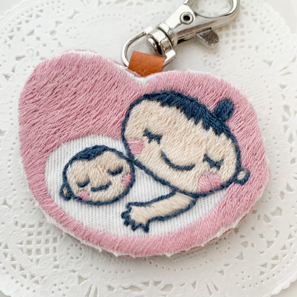 マタニティマーク 刺繍ストラップ 携帯ストラップ shino 通販 17165037