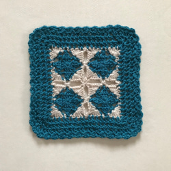 かぎ針編みのマルチマット 105cmx55cm マルチカバー ミニブランケット