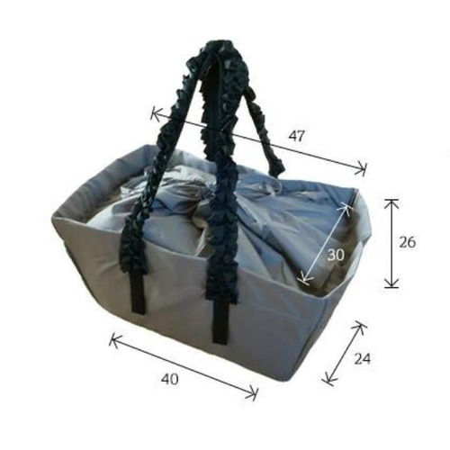 K grace ケーグレーススリングオールフリルスリンググレーMサイズ