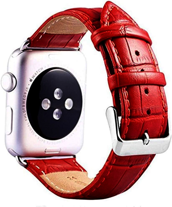 Apple Watch アップルウォッチ バンド レザー おしゃれ レディース メンズ 交換 ベルト 4枚目の画像
