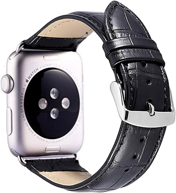 Apple Watch アップルウォッチ バンド レザー おしゃれ レディース メンズ 交換 ベルト 2枚目の画像