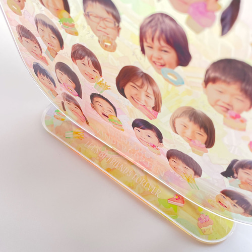 卒園記念 顔写真 アクリルスタンド 子供が喜ぶ 写真入り（Sweets・S