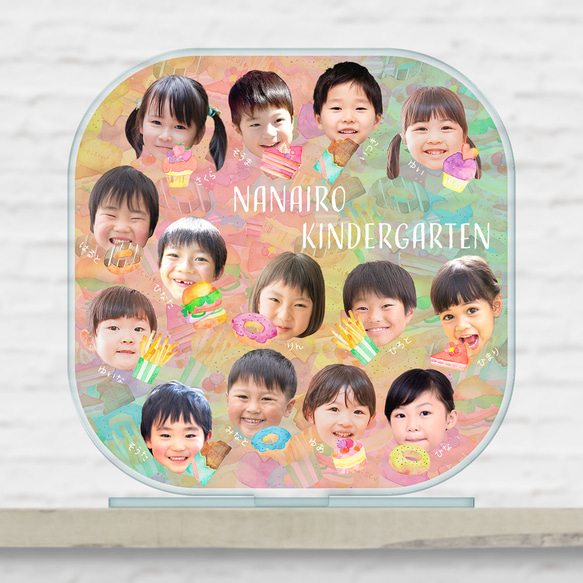 卒園記念 顔写真 アクリルスタンド 子供が喜ぶ 写真入り（Sweets・S