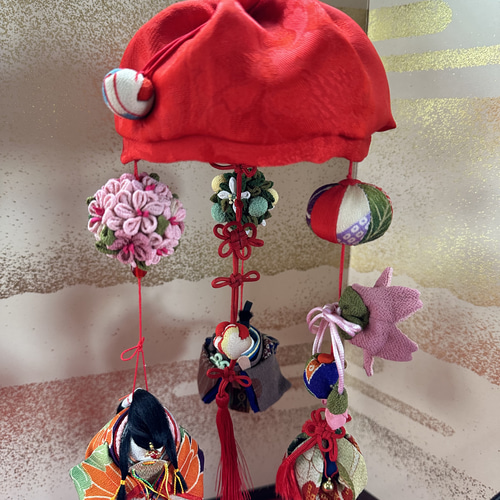 ⓟ)*̣̩⋆̩* 吊るし雛 雛人形 吊るし飾り*̣̩⋆̩* ひな祭り ひな人形・雛