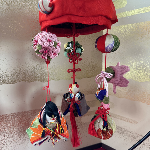 ⓟ)*̣̩⋆̩* 吊るし雛 雛人形 吊るし飾り*̣̩⋆̩* ひな祭り ひな人形・雛