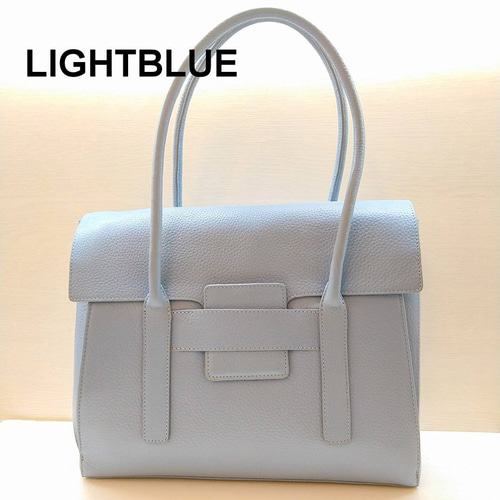 値下げ★革ハンドバッグ　美庵Bien　ブルー　くすみカラー 楽天市場】【10%OFF 9/11 1:59まで】バッグ ポシェット