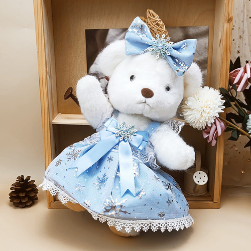 ジェラトーニ　ステラルー　コスチューム　服　ぬい服　ドレス　ブルー　プリンセス Amazon.co.jp: テディベア通販アリス ジェラトーニ＆ステラルー