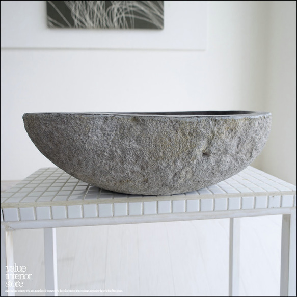 自然石 つくばい/L01 めだか鉢 睡蓮鉢 メダカ鉢 庭 金魚鉢 手水鉢 和風