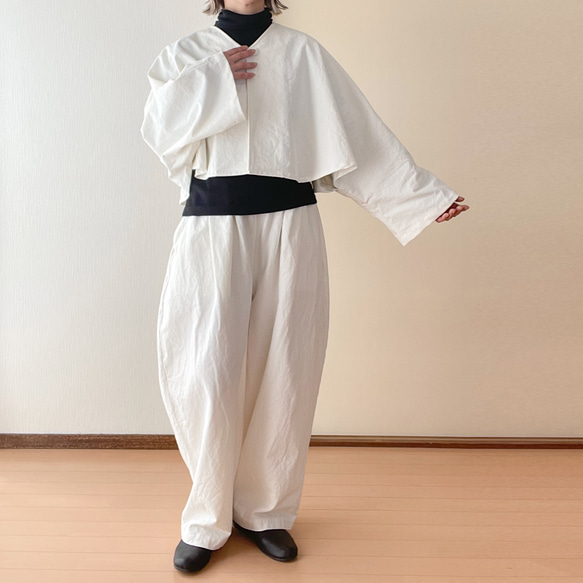 受注】セットアップ販売☆ドルマン風ジャケット&バルーンパンツ 